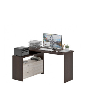 Компьютерный стол СКЛ-Прям130+ТБЛ