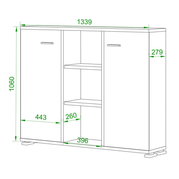 Стеллаж ПУ-60-3