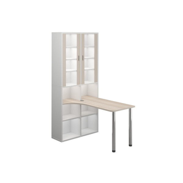 Стол-стеллаж СУ(ш2в2)+2ФС/140