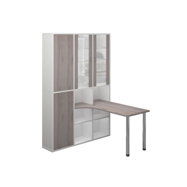 Стол-стеллаж СУ(ш3в2)+2ФС+2ФГ/140