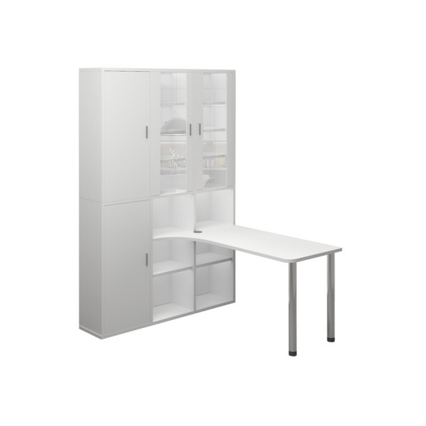 Стол-стеллаж СУ(ш3в2)+2ФС+2ФГ/160