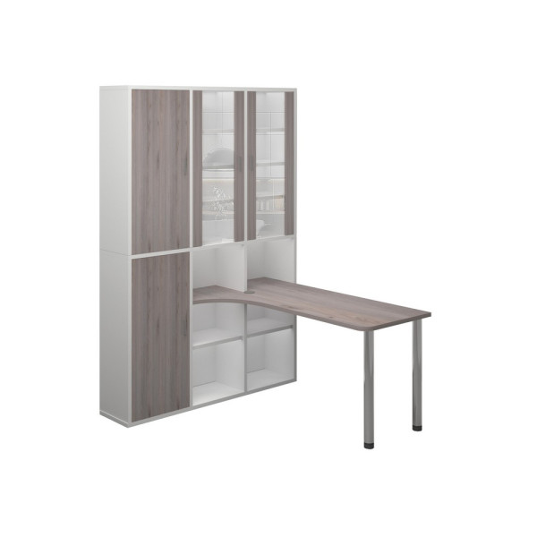 Стол-стеллаж СУ(ш3в2)+2ФС+2ФГ/160