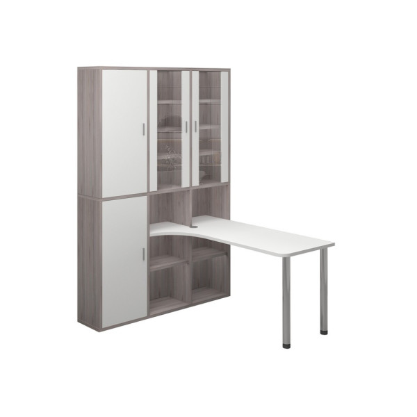 Стол-стеллаж СУ(ш3в2)+2ФС+2ФГ/160