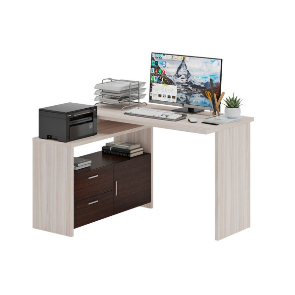 Компьютерный стол СКЛ-Прям120+ТБЛ