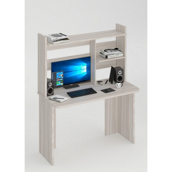 Компьютерный стол СКЛ-Прям120Р(без тумбы)+НКЛ-120