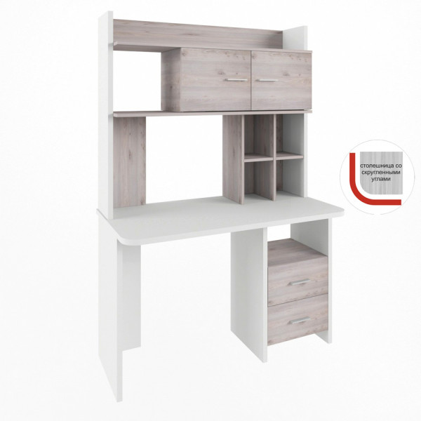 Компьютерный стол СКЛ-Прям120Р+НКЛХ-120