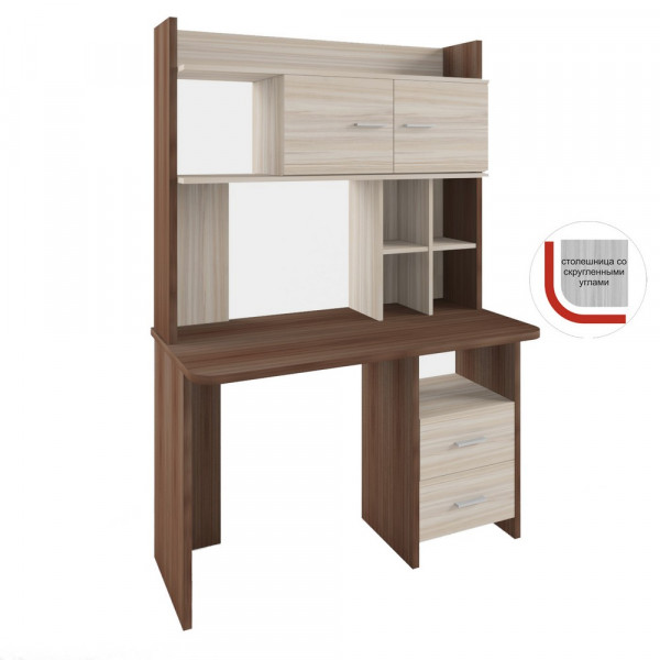 Компьютерный стол СКЛ-Прям120Р+НКЛХ-120