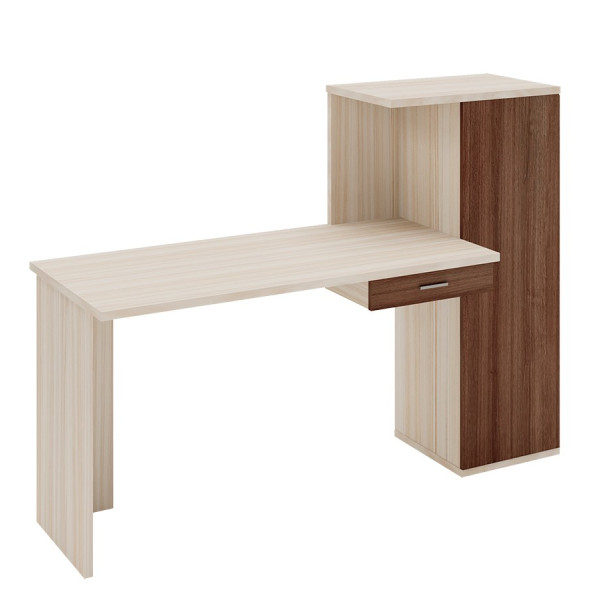 Компьютерный стол СКЛ-Прям130+ШК